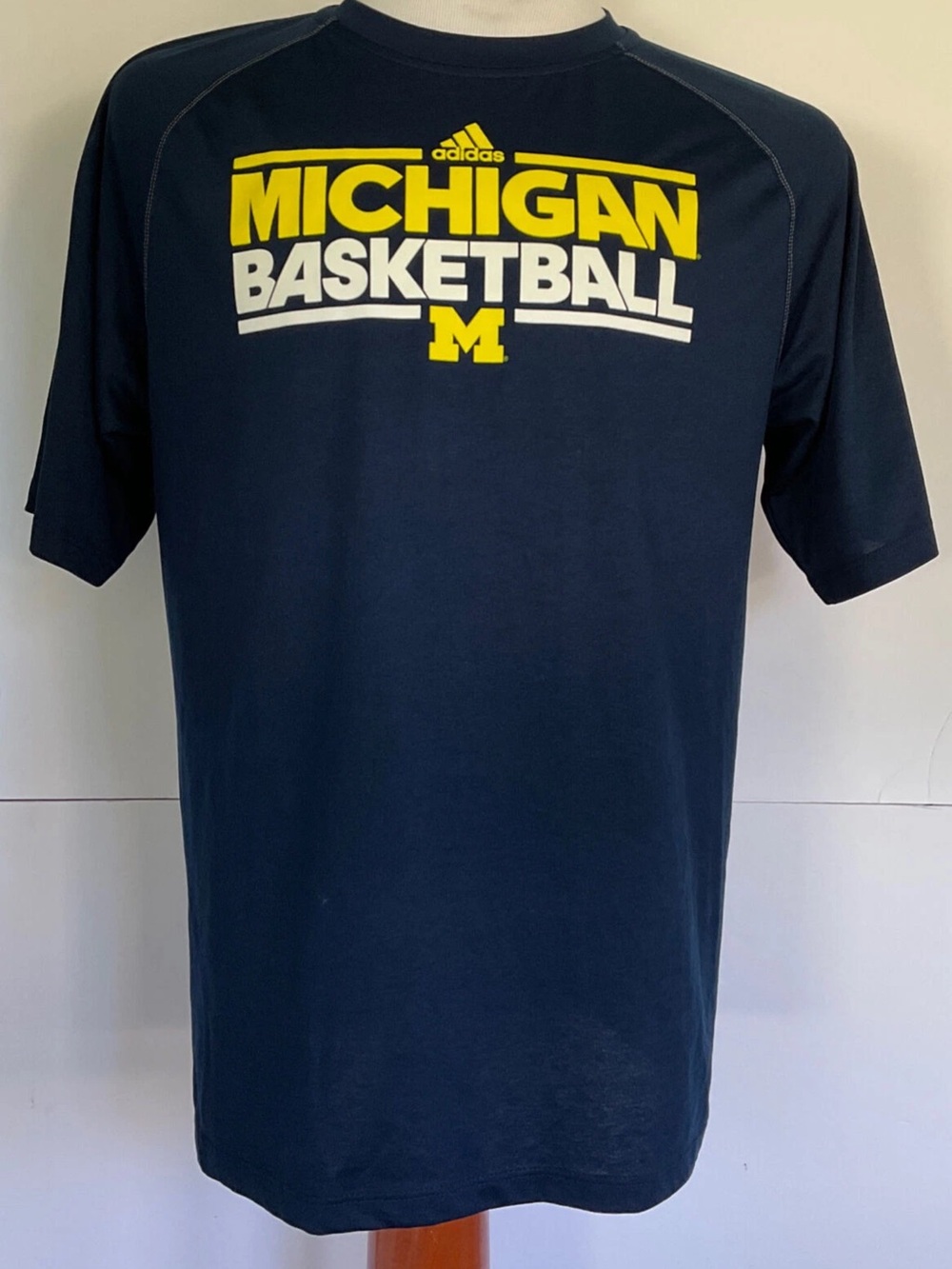 Addies Climalite Michigan Wolverines Basketball Shirt Size Small